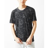 ブラック | 【洗える】 ダスティーウォールTシャツ | MK MICHEL KLEIN homme