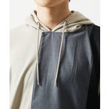 【接触冷感】COOLタッチブロックプルオーバーパーカー | MK MICHEL KLEIN homme | 詳細画像6 