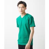 【大きいサイズあり】VネックTシャツ/アソートリンクス | MK MICHEL KLEIN homme | 詳細画像4