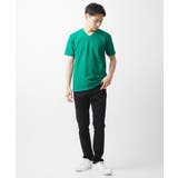 【大きいサイズあり】VネックTシャツ/アソートリンクス | MK MICHEL KLEIN homme | 詳細画像5