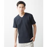 【大きいサイズあり】VネックTシャツ/アソートリンクス | MK MICHEL KLEIN homme | 詳細画像6
