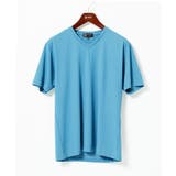 ブルー | 【接触冷感】ブレードジャガードカットソー | MK MICHEL KLEIN homme