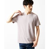 ラベンダー | 【接触冷感】ティサ―ジュジャガードカットソー | MK MICHEL KLEIN homme