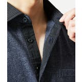 ブラックストライプカラーポロシャツ | MK MICHEL KLEIN homme | 詳細画像13