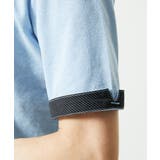ブラックストライプカラーポロシャツ | MK MICHEL KLEIN homme | 詳細画像3