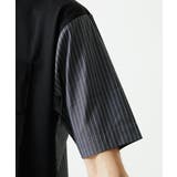 【洗える】ドッキングデザインカットソー | MK MICHEL KLEIN homme | 詳細画像15