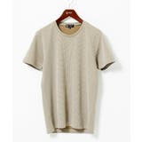 カーキ | 【洗える】ワッフルカットソー | MK MICHEL KLEIN homme