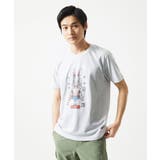 ライトグレー | 【MOT8コラボ・洗える】ウサギプリントTシャツ | MK MICHEL KLEIN homme