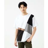 【接触冷感】COOLタッチブロックTシャツ | MK MICHEL KLEIN homme | 詳細画像2