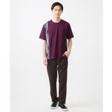 【洗える】Tシャツ/ハケ目柄切り替えリラックスシルエット | MK MICHEL KLEIN homme | 詳細画像11