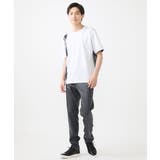 【洗える】Tシャツ/ハケ目柄切り替えリラックスシルエット | MK MICHEL KLEIN homme | 詳細画像18
