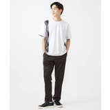 【洗える】Tシャツ/ハケ目柄切り替えリラックスシルエット | MK MICHEL KLEIN homme | 詳細画像19