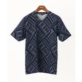 【洗える】カットソー/シェブロンフクレジャガード | MK MICHEL KLEIN homme | 詳細画像1