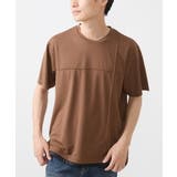 ベージュ | 【大きいサイズあり】カットソー/ピンタックデザイン | MK MICHEL KLEIN homme