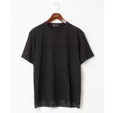 ブラック | 【大きいサイズあり】カットソー/ピンタックデザイン | MK MICHEL KLEIN homme