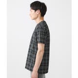 【大きいサイズあり】Vネックカットソー/ツイーディーチェック | MK MICHEL KLEIN homme | 詳細画像15