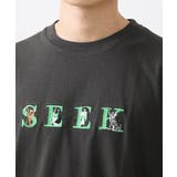 【残りわずか/ゆったりサイズ/ユニセックスで着られる】アニマル刺繍Tシャツ | MK MICHEL KLEIN homme | 詳細画像5