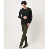 【洗える】ストライプテレコクルーネックカットソー | MK MICHEL KLEIN homme | 詳細画像7