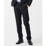 ブラック | テーパードパンツ TEC EASY | MK MICHEL KLEIN homme