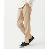 ベージュ | スラックスパンツ / スエードタッチライト | MK MICHEL KLEIN homme