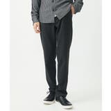 ダークグレー | テーパードパンツ/ソフトサーモへリンボン | MK MICHEL KLEIN homme