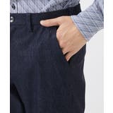 【セットアップ対応/撥水ストレッチ】スラックスパンツ/ハケメシャンブレー | MK MICHEL KLEIN homme | 詳細画像6 