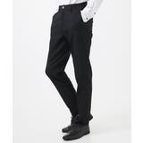 ブラック | 【セットアップ対応/撥水ストレッチ】スラックスパンツ/ハケメシャンブレー | MK MICHEL KLEIN homme