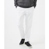 ホワイト | ストレッチパンツ/RE;NAPES(R)ピケストレッチ | MK MICHEL KLEIN homme