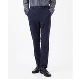 ネイビー(57) | 【洗える / セットアップ対応】ソロテックスエコサッカーテーパードパンツ | MK MICHEL KLEIN homme