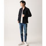 ダメージパッチワークストレッチデニム | MK MICHEL KLEIN homme | 詳細画像14