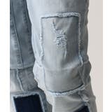 ダメージパッチワークストレッチデニム | MK MICHEL KLEIN homme | 詳細画像8