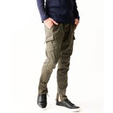 カーキ | スーパーストレッチカーゴパンツ | MK MICHEL KLEIN homme