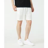 ホワイト(90) | サテンショートパンツ | MK MICHEL KLEIN homme