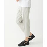 【大きいサイズあり】クロップドパンツ / ウォッシュドツイル | MK MICHEL KLEIN homme | 詳細画像19