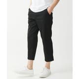 ブラック | 【大きいサイズあり】クロップドパンツ / ウォッシュドツイル | MK MICHEL KLEIN homme