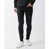 ブラック | 【WEB先行限定】パッチワークダメージデニム | MK MICHEL KLEIN homme