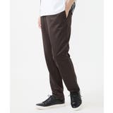 ブラウン | テーパードパンツ/フィールドセンサージャージ | MK MICHEL KLEIN homme