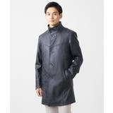 スタンドコート/TECレザージャージ | MK MICHEL KLEIN homme | 詳細画像3 