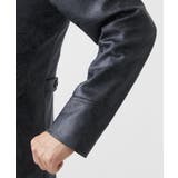 スタンドコート/TECレザージャージ | MK MICHEL KLEIN homme | 詳細画像7 