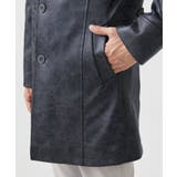 スタンドコート/TECレザージャージ | MK MICHEL KLEIN homme | 詳細画像8 