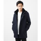 【ボア付きライナー】フードスタンドコート / TEC EASY JERSY | MK MICHEL KLEIN homme | 詳細画像21