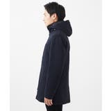 【ボア付きライナー】フードスタンドコート / TEC EASY JERSY | MK MICHEL KLEIN homme | 詳細画像3