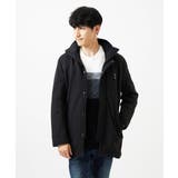 カーキ | 【4サイズ展開/中綿ライナー付/3WAY】フード付きコート /TECEASY | MK MICHEL KLEIN homme