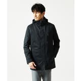 【４サイズ/中綿ライナー付/３WAY】フード付きコート / 千鳥柄 | MK MICHEL KLEIN homme | 詳細画像2 