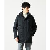 【４サイズ/中綿ライナー付/３WAY】フード付きコート / 千鳥柄 | MK MICHEL KLEIN homme | 詳細画像4 