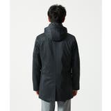 【４サイズ/中綿ライナー付/３WAY】フード付きコート / 千鳥柄 | MK MICHEL KLEIN homme | 詳細画像7 