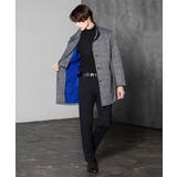 グレンチェックスタンドコート | MK MICHEL KLEIN homme | 詳細画像2