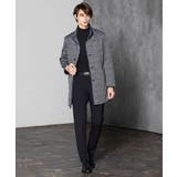 グレンチェックスタンドコート | MK MICHEL KLEIN homme | 詳細画像4