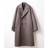 ブラウン(86) | BIGシルエットダブルコート | MK MICHEL KLEIN homme