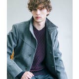 スタンドカラーコート/SILKYヘリンボン | MK MICHEL KLEIN homme | 詳細画像2